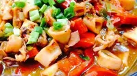 Menu Maksi: Cumi Asam Manis