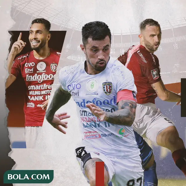 Willian Pacheco, Stefano Lilipaly dan Ilija Spasojevic