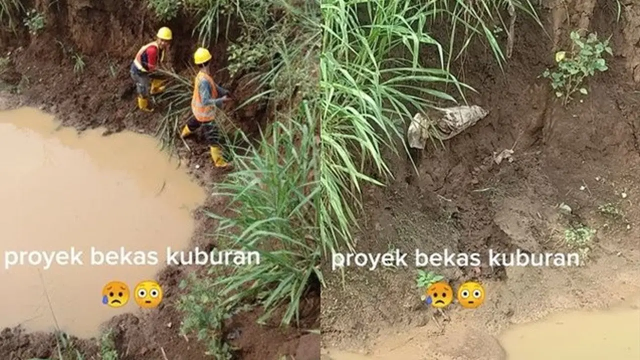 Viral Kuli Temukan Benda Tak Terduga saat Kerjakan Proyek di Tanah Bekas Kuburan
