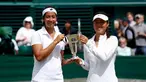 Tami Grende (kiri) berhasil menjadi juara ganda putri junior Wimbledon (Wimbledon.com)