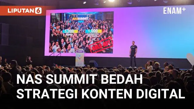 Nas Summit Asia, program baru Singapore Media Festival tahun 2023, sedot banyak peserta hari Kamis (7/12). Mereka antusias ikuti sharing sesion dari para kreator konten yang telah sukses 'berkarir' di produksi konten-konten digital.
