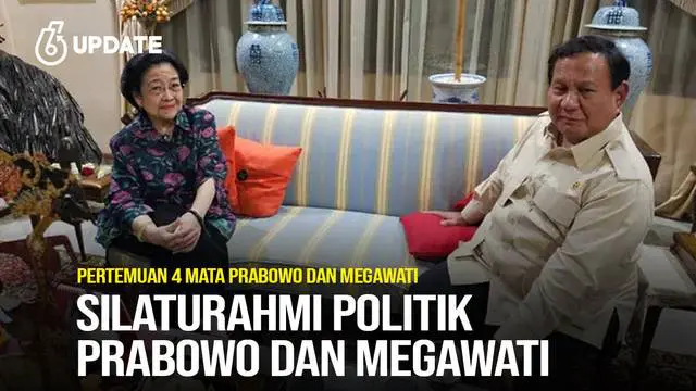 Presiden Prabowo Subianto bertemu empat mata dengan Presiden ke-5 Republik Indonesia Megawati Soekarnoputri di kediaman Ketua Umum PDI Perjuangan tersebut yang berada di Jalan Teuku Umar, Menteng, Jakarta Pusat, Senin malam 7 April 2025.