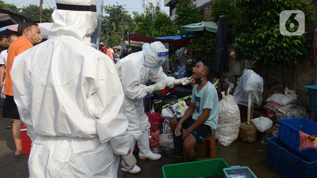 Swab Test  Pasar Karang Anyar