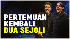 Berita video pelatih Inter Milan, Simone Inzaghi, memberikan rasa hormat ke Diego Simeone pelatih Atletico Madrid yang juga dulu adalah rekan satu timnya selama di Lazio.