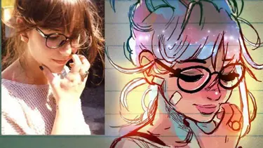 Cute Keren Banget Lukisan Animasi Ini Dibuat Berdasar Foto Fashion Fimela Com