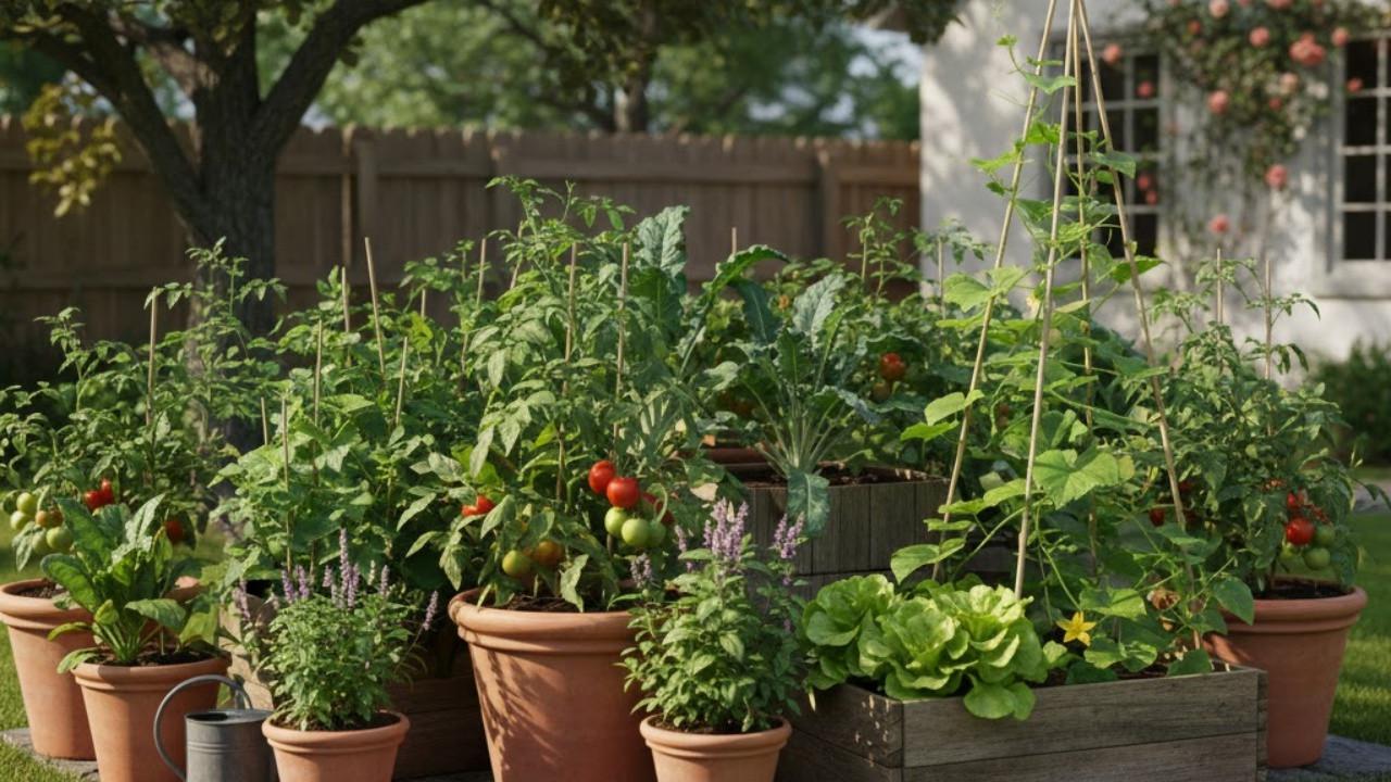 Bangun Ketahanan Pangan, Ketahui Berapa Pot Ideal untuk Panen Sayur Keluarga di Rumah Lahan Sempit?