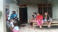 Suasana di rumah korban di Desa Bantala, Kecamatan Lewolema, Kabupaten Flores Timur, NTT. (Liputan6.com/ Ola Keda)