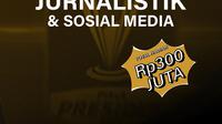 Piala Presiden 2024 menyediakan total hadiah senilai Rp300 juta untuk diperebutkan wartawan media peliput melalui lomba karya jurnalistik dan sosial media. (Istimewa)