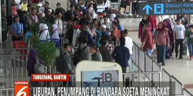 Jelang Natal dan Tahun Baru, Jumlah Penumpang Bandara Soetta Meningkat 12 Persen