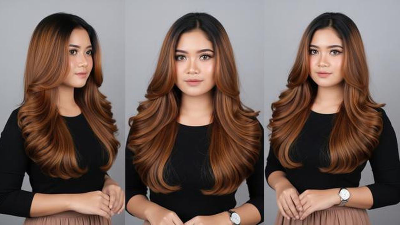 8 Model Rambut Warna Coklat Caramel 2026 yang Bikin Look Lebih Mewah, Terlihat Cantik