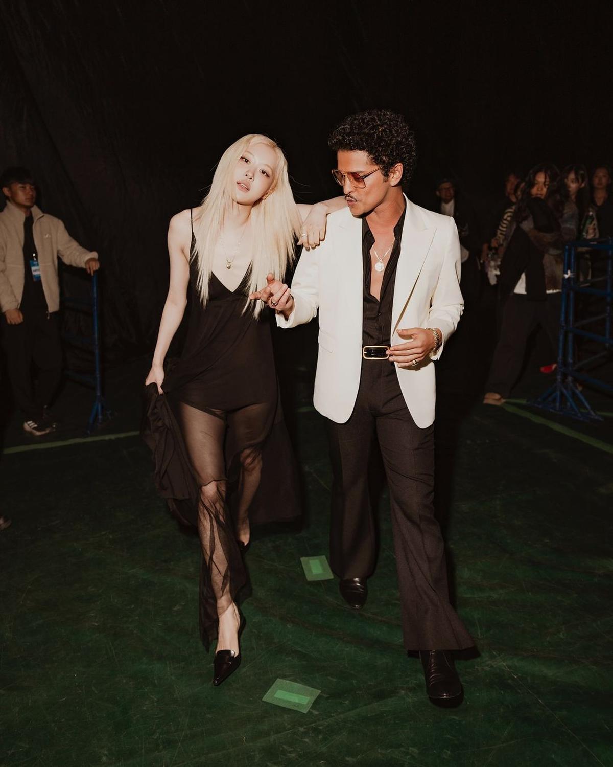 Bruno Mars Rose Blackpink