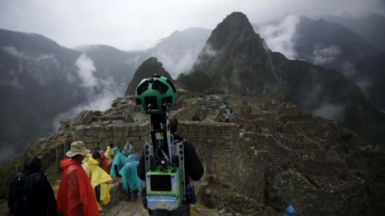Penjelajahan Google Street View di gunung tua Suku Inca