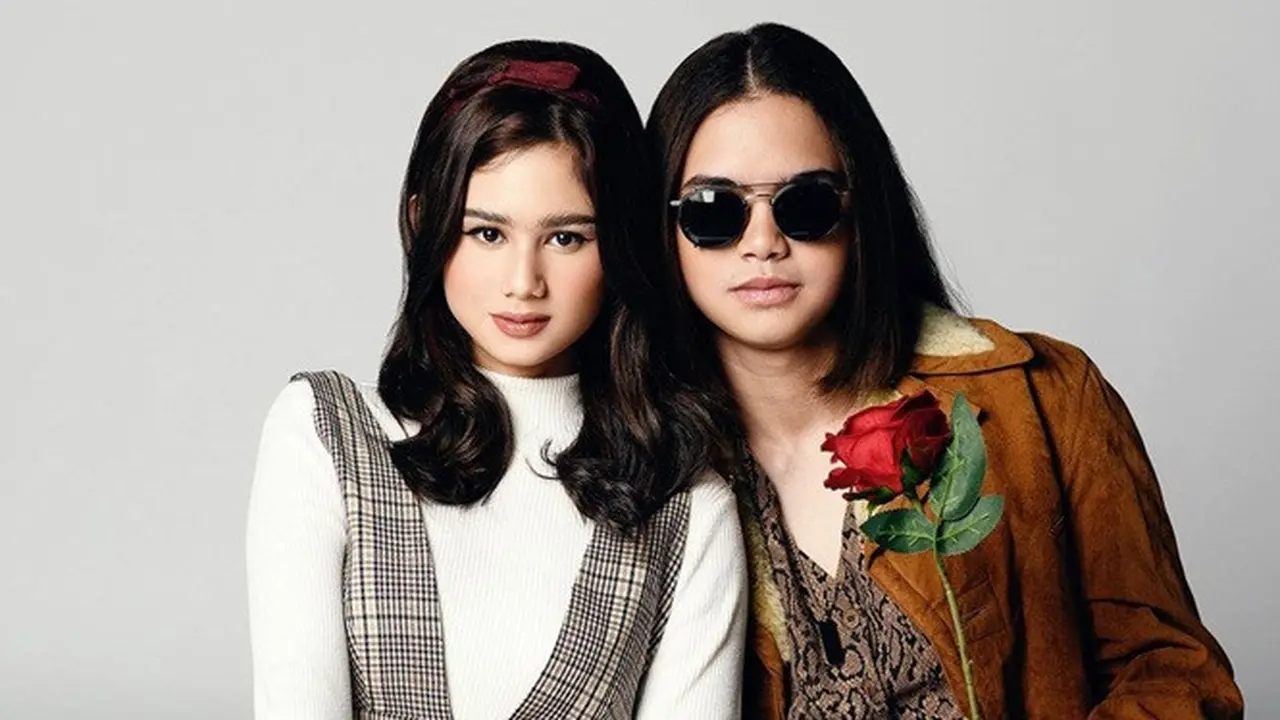 6 Gaya Pemotretan Tissa Biani dan Dul Jaelani saat Valentine, Tampil Menawan