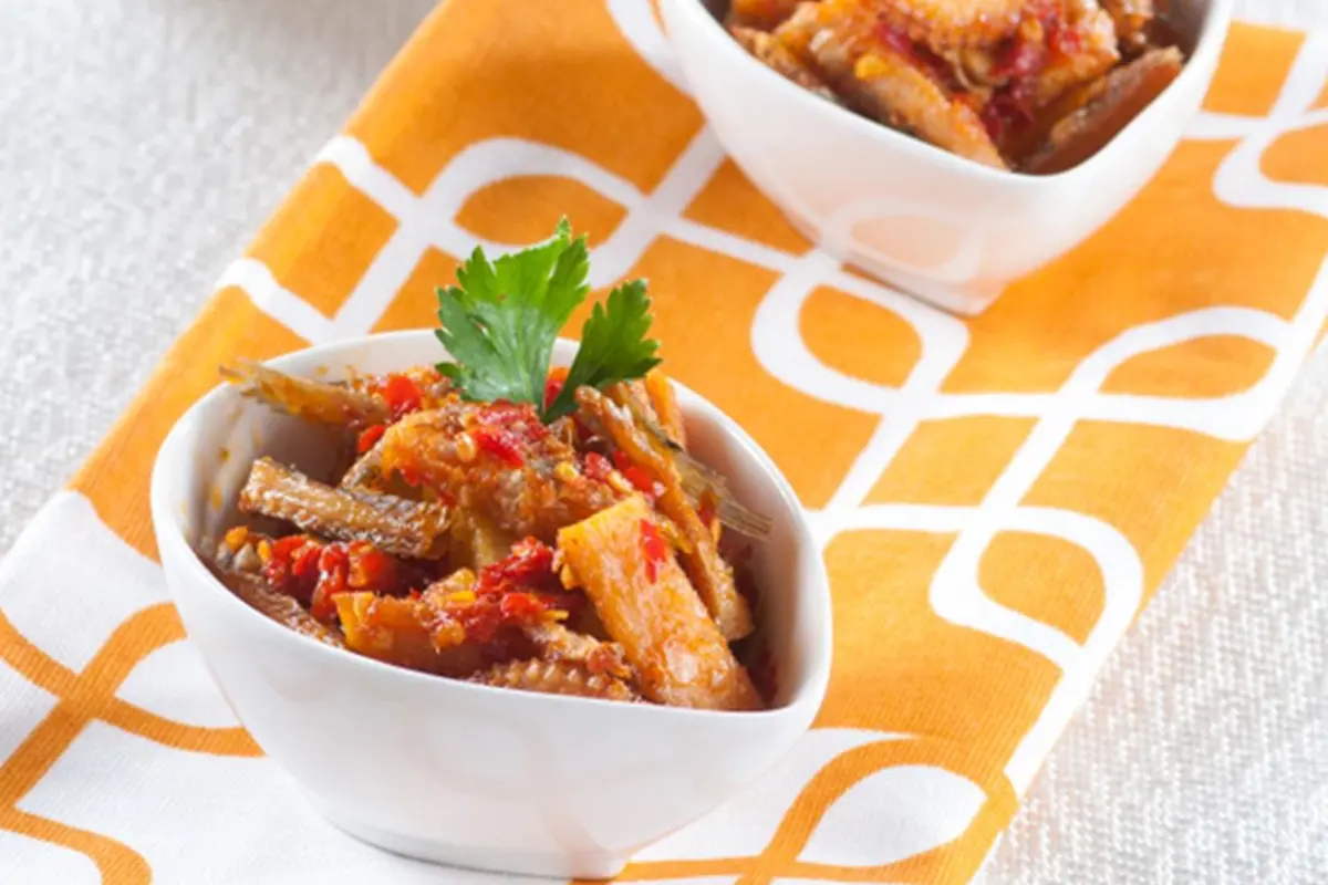 ikan asin balado