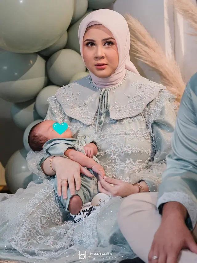 Penampilan 6 Artis saat Acara Akikah Anak Pertamanya, Lesty Kejora Tuai Komentar