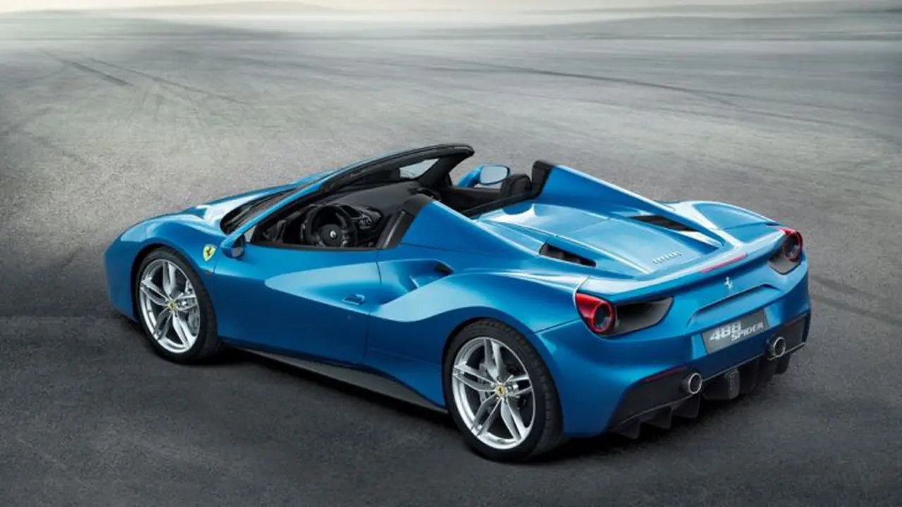 Ferrari 488 Spyder Siap Debut di Frankfurt