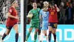 Timnas Spanyol sukses menjuarai Piala Dunia Wanita 2023 setelah menang tipis 1-0 atas Inggris pada laga final di Australia Stadium, Sydney, Minggu (20/8/2023) malam waktu setempat. Selain pencetak gol tunggal kemenangan, Olga Carmona, pemain lain yang mencuri perhatian usai laga final tersebut adalah Jennifer Hermoso. Selain gagal mengeksekusi penalti ke gawang Inggris, pemain bernomor punggung 10 tersebut juga kedapatan mendapatkan ciuman bibir dari Presiden Federasi Sepak Bola Spanyol, Luis Rubiales saat prosesi pengalungan medali. (AP Photo/Abbie Parr)