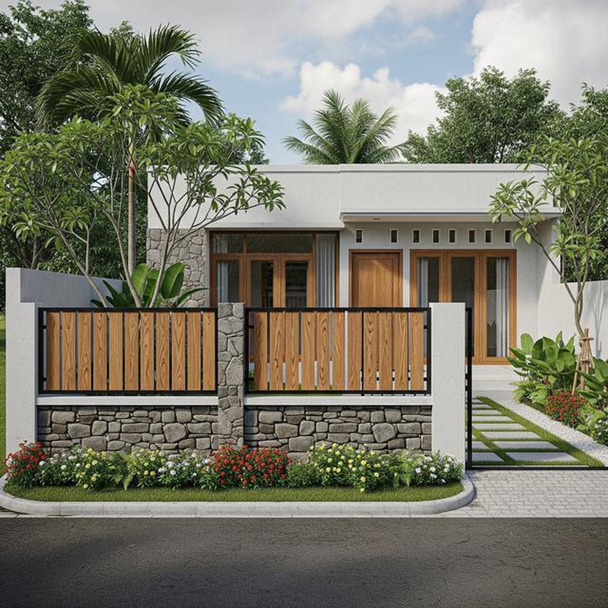 7 Model Pagar Rumah Kecil Tapi Kokoh dan Elegan, Cocok untuk Hunian Minimalis 2025