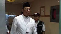 Menteri Agama Lukman Hakim Saifuddin bersyukur jemaah calon haji Indonesia yang wafat menurun dari tahun lalu. (MCH Indonesia)