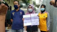 S, seorang ibu muda yang harus mendekam di tahanan polisi karena dilaporkan anak kandungnya. (foto: kusfitriya marstyasih)