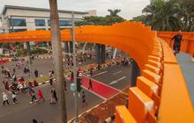 FOTO: JPO Tegar Beriman Jadi Ikon Baru Ruang Publik Cibinong