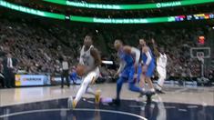 Berita video game recap NBA 2017-2018 antara Oklahoma City Thunder melawan Utah Jazz dengan skor 103-89.