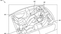 Tesla Patenkan Interior dengan Kursi Putar dan Setir Tengah (Carbuzz)