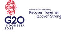 Logo resmi G20 yang diketuai Indonesia.
