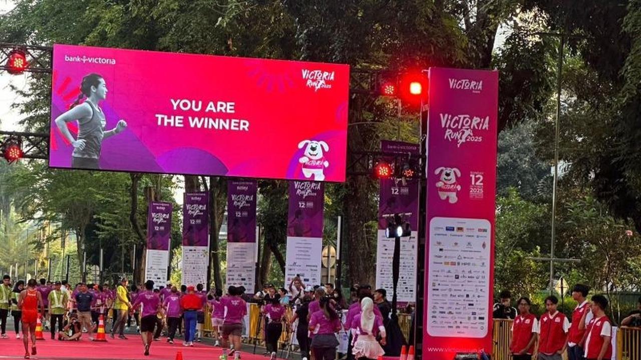 Ada Fakta Unik Victoria Run 2025: Pindah ke GBK, 6.000 Pelari Antusias Rayakan HUT ke-31 Bank Victoria