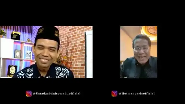 UAS bertanya ke Hotman Paris (YouTube/ HotmanParisOfficial)