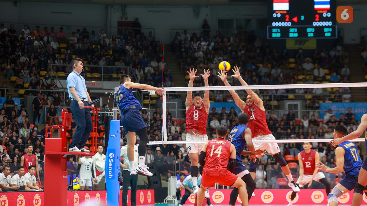 Hasil Voli Putra SEA Games 2025: Timnas Indonesia Harus Puas Medali Perak