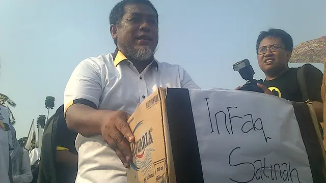 Kampanye Terbuka, PKS Himpun Dana Tolong Satinah