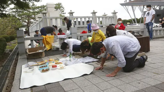 FOTO:Penghormatan Pembelot Korea Utara di Hari Chuseok