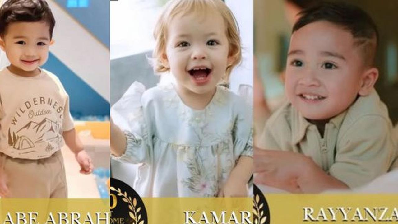 Bocil Menggemaskan Abe, Kamari, dan Rayyanza Kompak Masuk Daftar 100 Handsome and Beautiful 2025