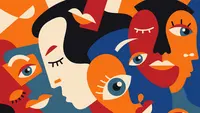 Ilustrasi seni rupa modern. (Image by Freepik)