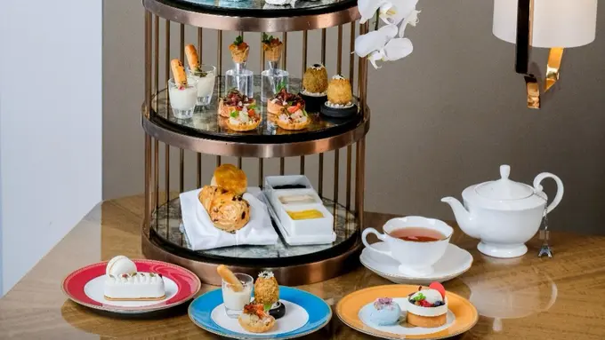 Afternoon Tea Mewah di ALICE, Kolaborasi Guerlain dan The Langham, Jakarta (Foto/Sumber: Guerlain x Alice)
