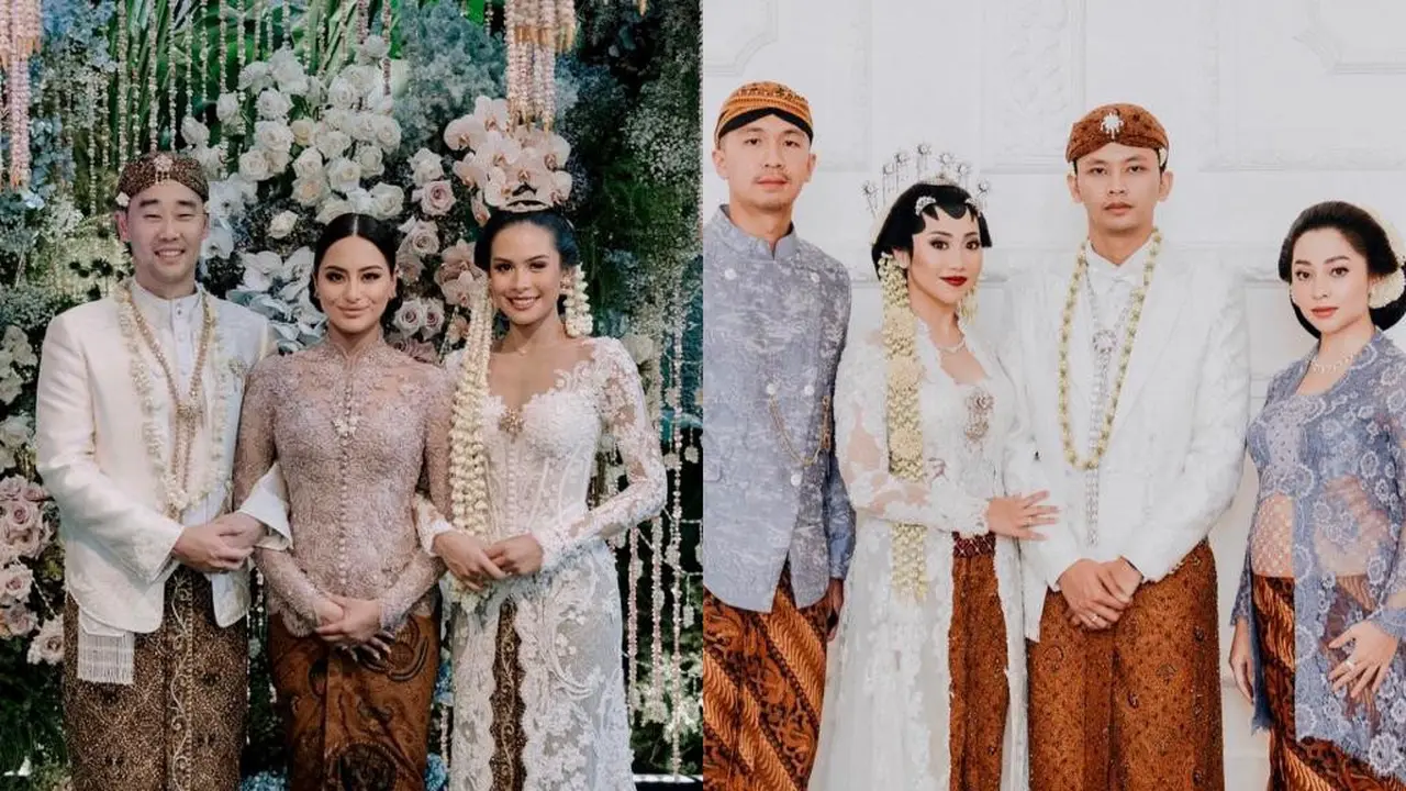 7 Inspirasi Kebaya Seragam Keluarga Artis untuk Pernikahan, dari Maudy Ayunda hingga Nikita Willy