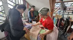 Cerita Elmin Damanik, Membangun Bisnis Sambil Melestarikan Kain Hiou Simalungun