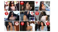 Ini Alasan Kim Kardashian Hobi Pamer Payudara (Foto: The Sun)