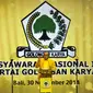 Aburizal Bakrie atau Ical membuka Munas Partai Golkar di Nusa Dua, Bali. (Antara Foto/Puspa Perwitasari)