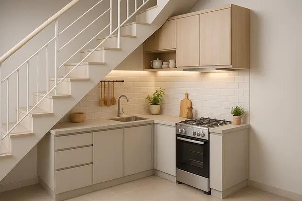 7 Model Dapur Sederhana tapi Cantik, Bikin Masak Makin Semangat di Rumah Kecil