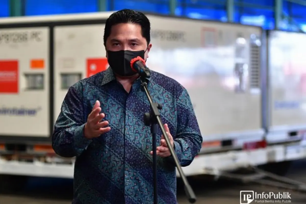 Menteri BUMN Erick Thohir