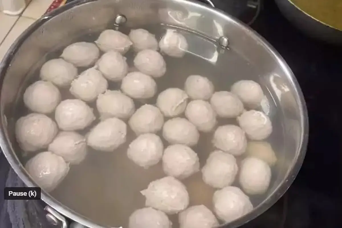 Ilustrasi Bakso Sapi