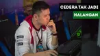 Atlet E-Sports Indonesia, Henry K Handisurya sempat mengalami cedera akibat bermain game, akan tetapi, cedera tersebut tak menghalangi hasratnya untuk tetap bermain game hingga mewakili Indonesia di Asian Games 2018.