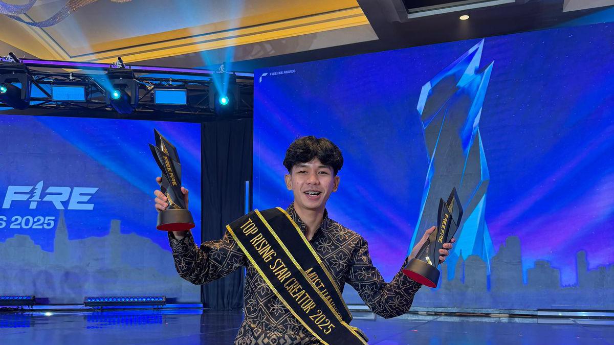 Kreator Free Fire Ikyikyyy Sabet Dua Penghargaan di Free Fire Awards 2025
