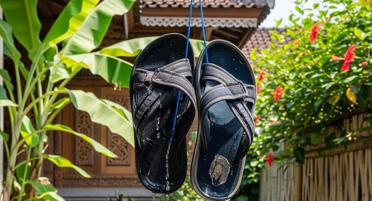 Cara Mengeringkan Sandal Lebih Cepat tanpa Dijemur Seharian