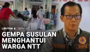 Gempa Susulan Menghantui Warga NTT