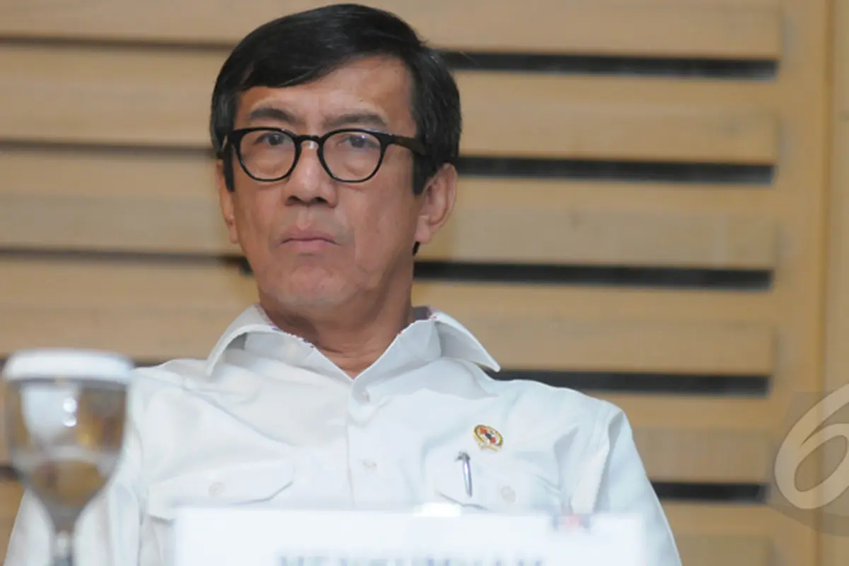 Menteri Hukum dan HAM Yasonna Laoly