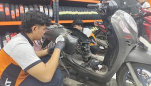 Bengkel Motor dengan Konsep Digital Motoshop Ini Hadir di Bekasi, Tawarkan Servis Gratis (ist)