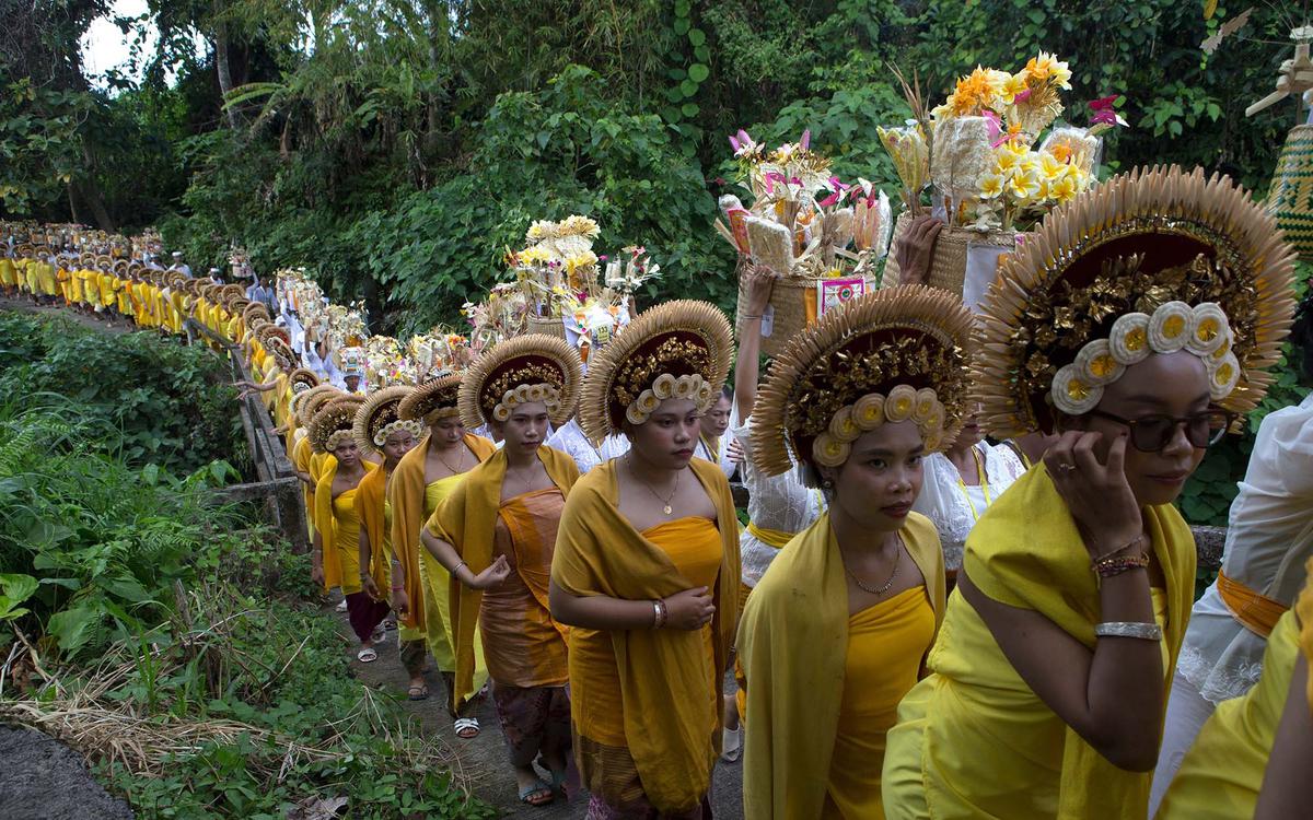 Ritual Usaba Sri Jadi Wujud Syukur Masyarakat Karangasem